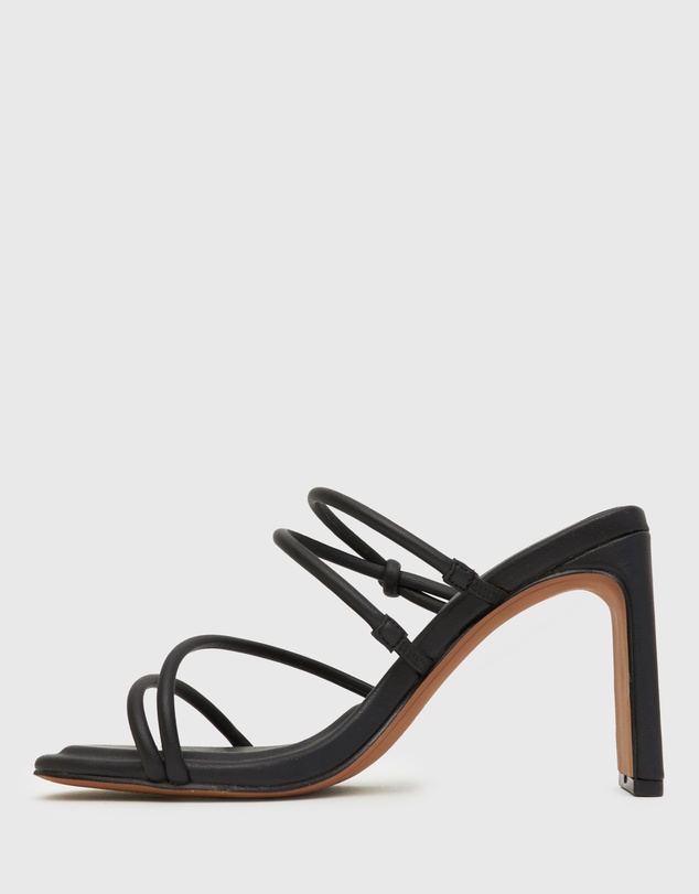Betts - Wider Fit Cleopatra High-Heeled Strappy Mules
