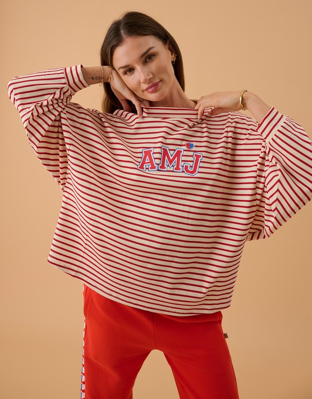 Araminta James - AMJ Waffle LS Top