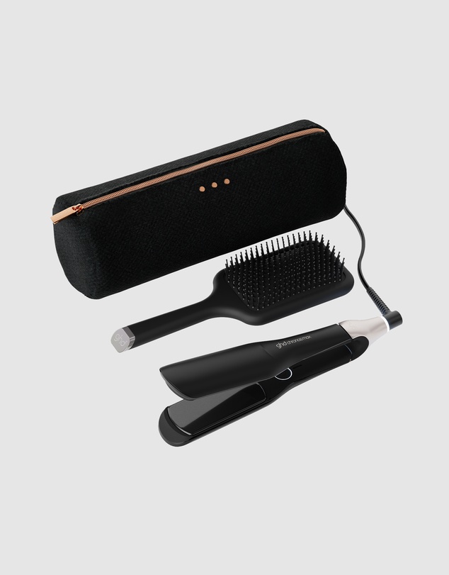 ghd - chronos max™ Wide Plate Hair Straightener Gift Set in Black
