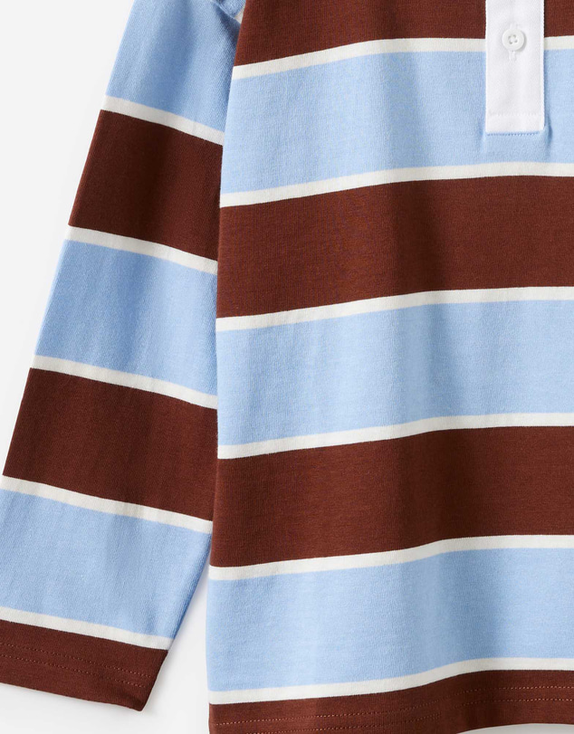 Cotton On Kids - Rugby Polo Long Sleeve