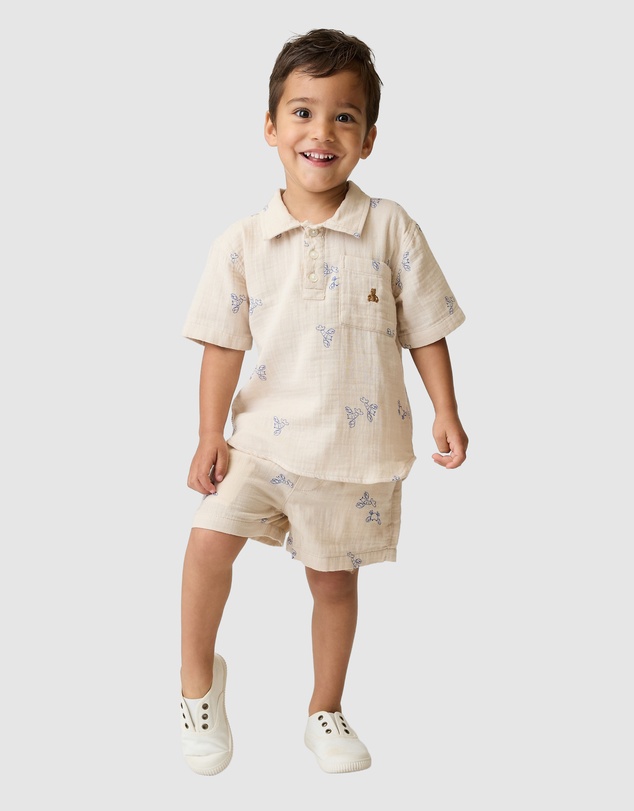 GAP - Gauze PO Easy Shorts - Babies-Kids
