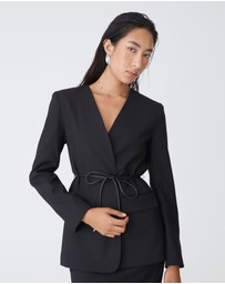 Forcast - Aaria Collarless Blazer