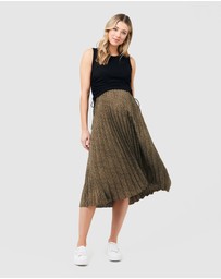Ripe Maternity - Jodie Ruched Rib Tank