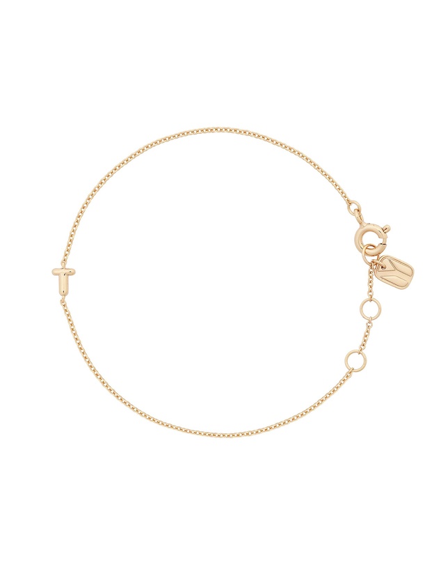 YCL  - Bubble Initial Bracelet T