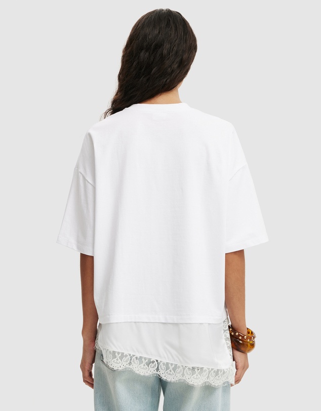 Cotton On - Satin Layered T-Shirt