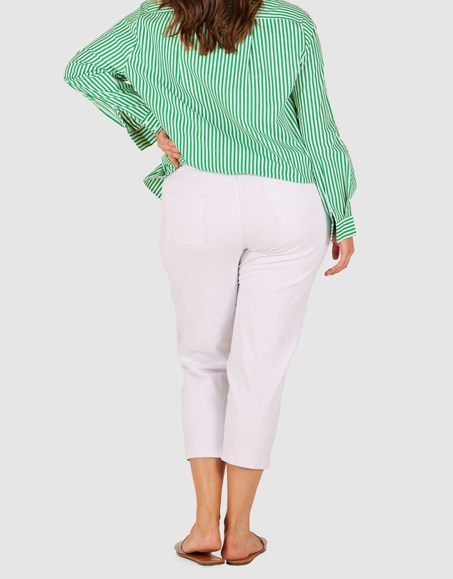 Love Your Wardrobe - Jordyn White Stretch Jeans