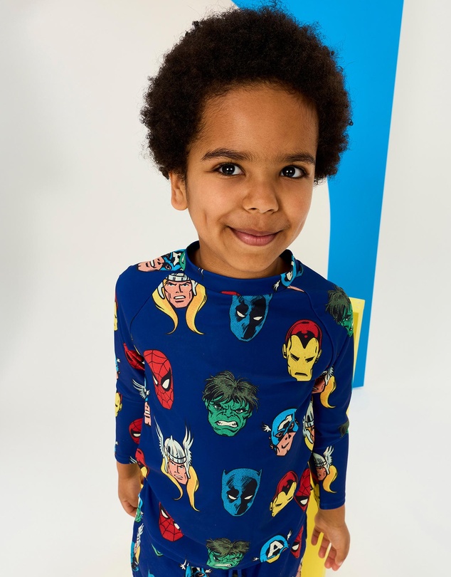 Rock Your Kid - Avengers Marvel Rashie Set - ICONIC EXCLUSIVE - Kids