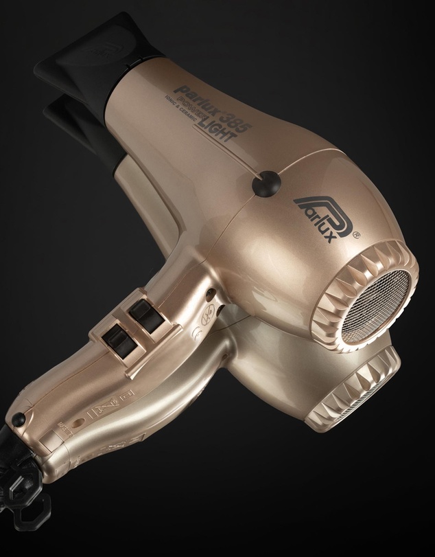 Parlux - Parlux 385 Powerlight Ceramic & Ionic Dryer 2150W Light Gold