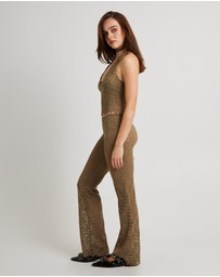 Alice In The Eve - Giselle Lace Halter Top
