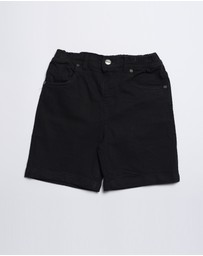 Stock & Co. - Axis Elastic Waist Stretch Denim Short - Youth