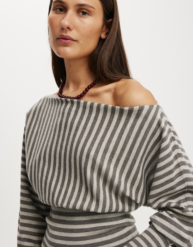 Cotton On - Everfine Ls Batwing Knit