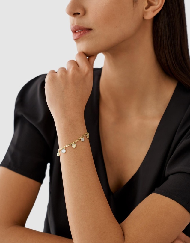 Emporio Armani - Gold Tone Bracelet