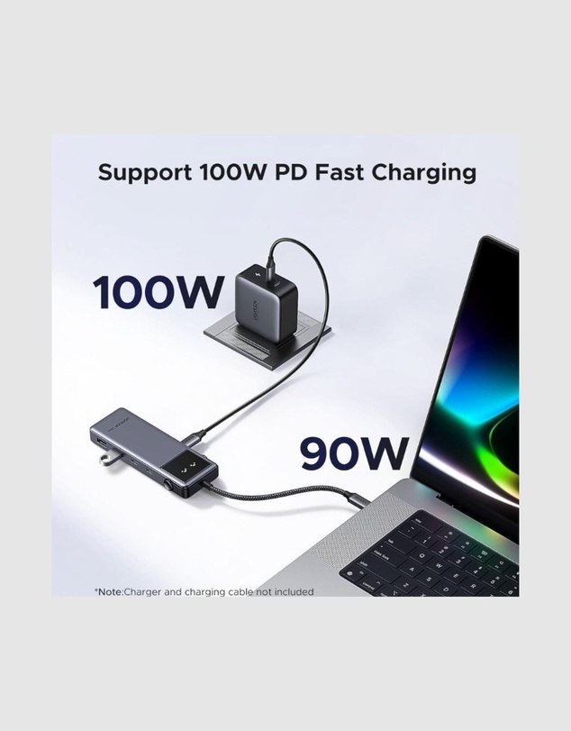 Ugreen - UGREEN Uno 6-in-1 USB-C Hub with Single 4K HDMI output