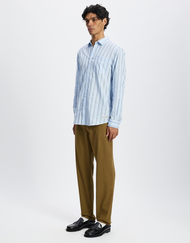 Scotch & Soda - Regular Fit Dobby Stripe Shirt