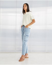 DRICOPER DENIM - Darra Cotton Polo Sweater