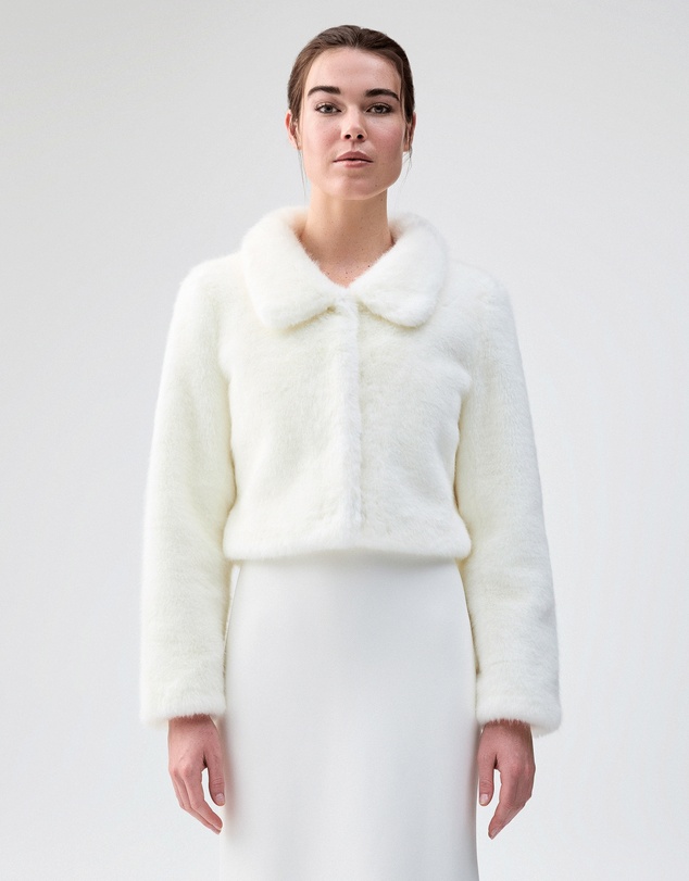 Unreal Fur - Tirage Cropped Jacket
