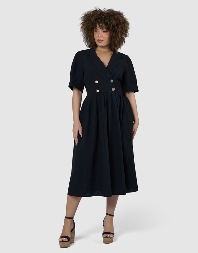 Something 4 Olivia - Alma Midi Shirt Dress