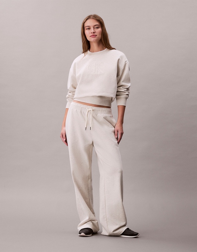 Calvin Klein Jeans - Cotton Terry Monogram Sweatshirt
