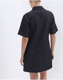 UNISON - Collared Denim Dress