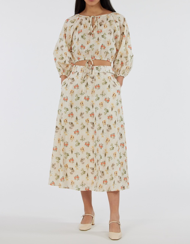 Amelius - Jardin Linen Blouse
