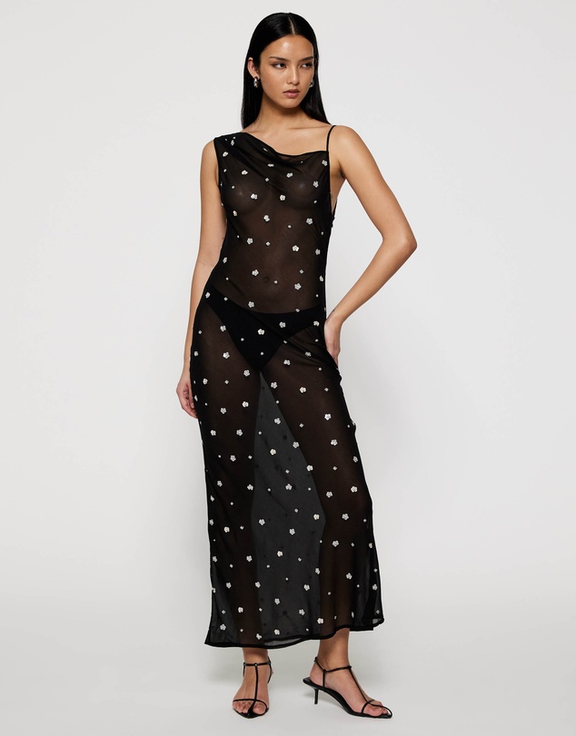 Lover - Amelie Sequin Maxi Dress
