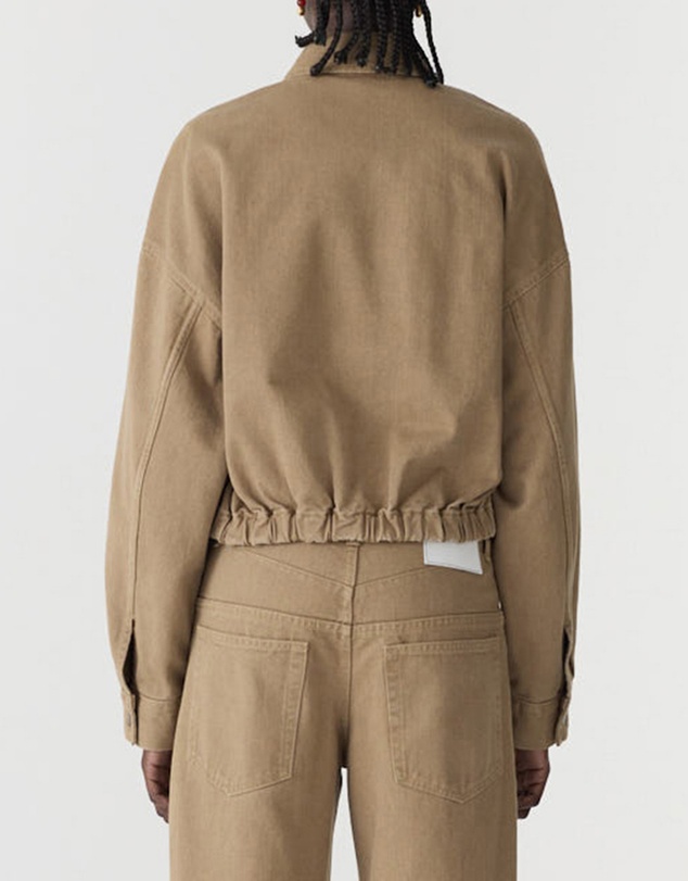 Bassike - Cropped Denim Jacket