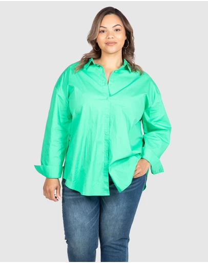 Love Your Wardrobe - Bronte Cotton Overshirt