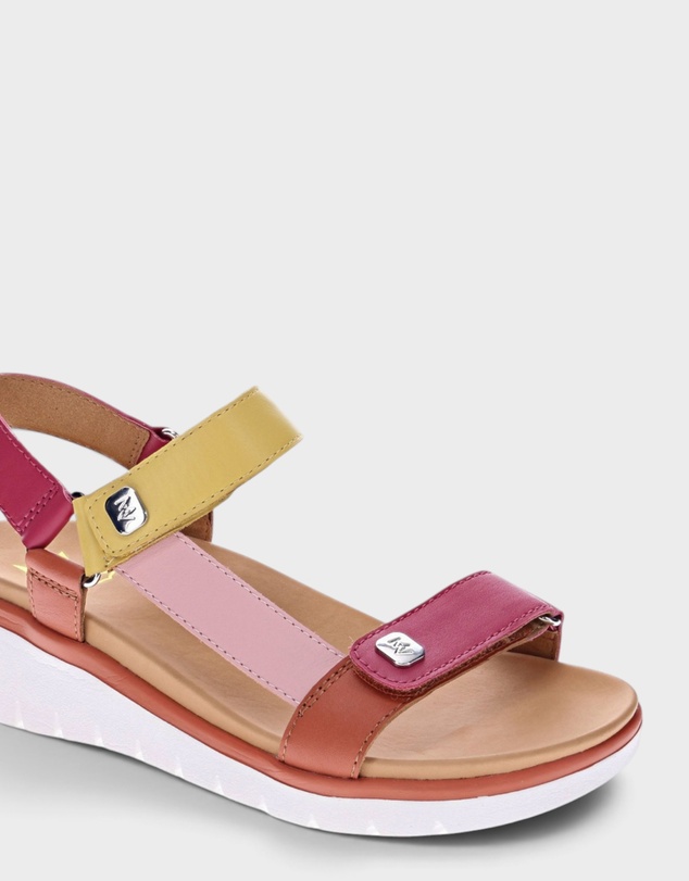 Mia Vita - Candice Sandal - Pink Multi