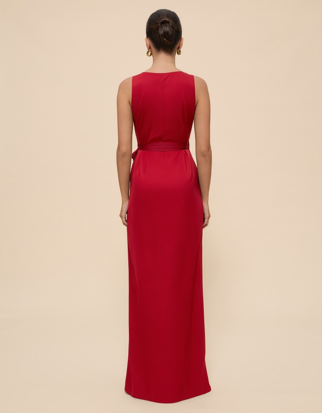 CHANCERY - Lani Sleeveless Wrap Maxi Dress