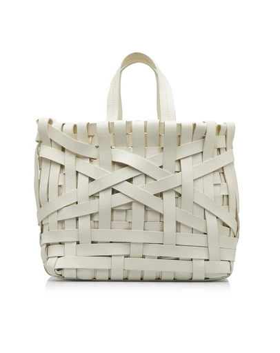 Pre-Loved by Azura Reborn - Pre-Loved Woven Leather Basket Tote
