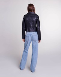 Maje - Basaltm Leather Jacket