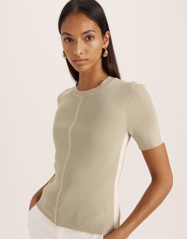 SABA - Vicky Rib Knit Top