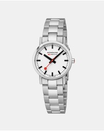 Mondaine - Mondaine Classic Silver Stainless Steel 30mm Watch