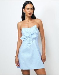 AERE - Tiera Strapless Mini Dress