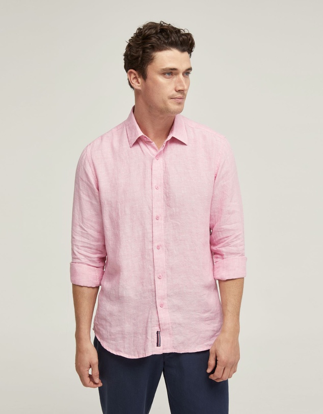 Oxford - Fergus Pure Linen Shirt