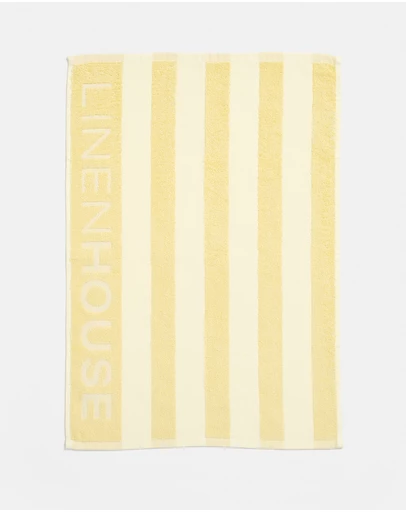 Linen House - Linen House Logo Stripe Tea Towel