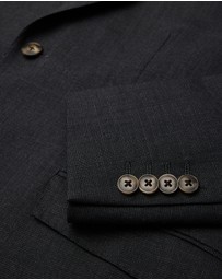 Politix - Slim Stretch Wool Blend Tailored Jacket