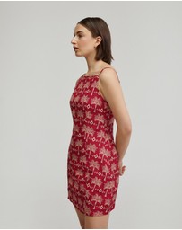Oxford - Ebony Printed Mini Dress