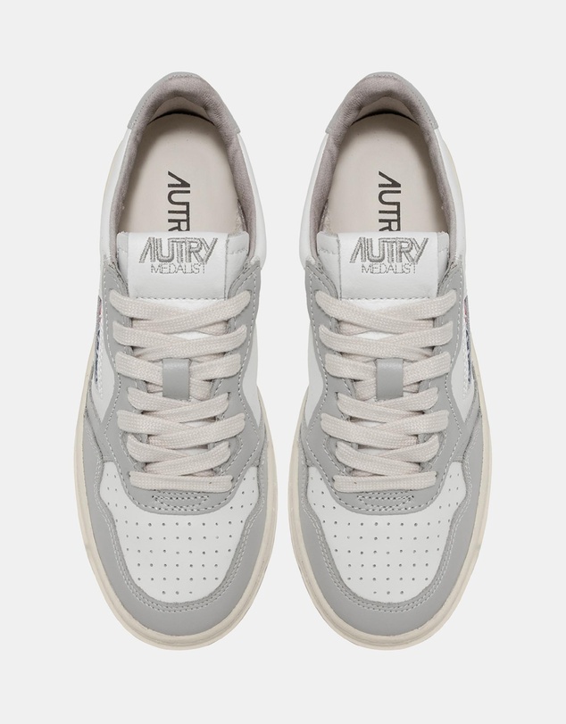 Autry - Medalist Bicolour Low Sneakers - Men's
