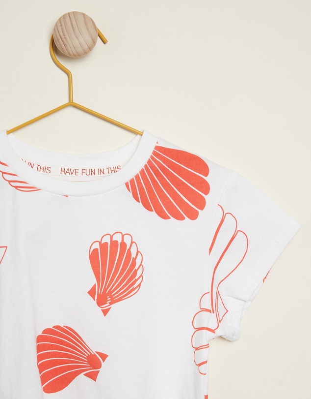 PLAY etc - Clam Crop Tee - Kids-Teens