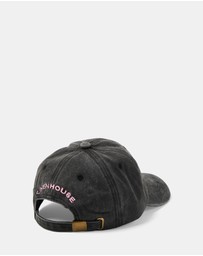 Linen House - Embroidered Slogan Cap