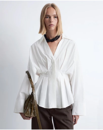 & Other Stories - Fitted-Waist Cotton Shirt