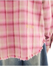 THE TALES - Utility Flannel And Denim Shirt