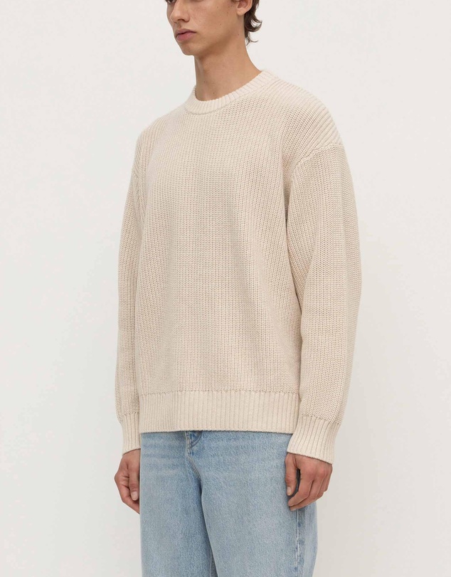 Assembly Label - Carson Cotton Rib Knit Jumper