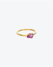 By Charlotte - Gold Kindred October Ring
