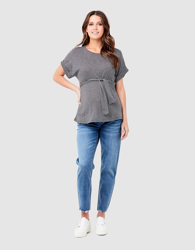 Ripe Maternity - Jamie Raw Edge Jeans