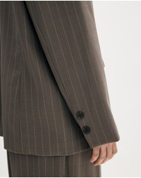 Minima Esenciales - Lior Wool Pinstripe Blazer