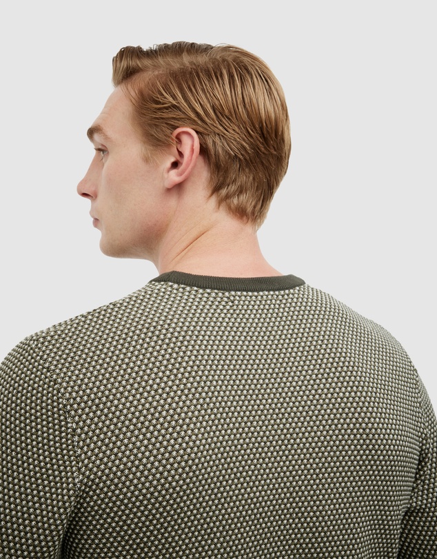 Politix - Tricolour Crew Neck Knit