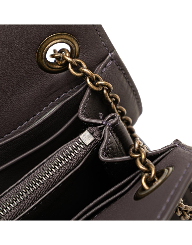 Bottega Veneta - Pre-Loved Nappa Intrecciato Chain Wallet