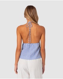 EDIKTED - Madelyn Tie Front Top